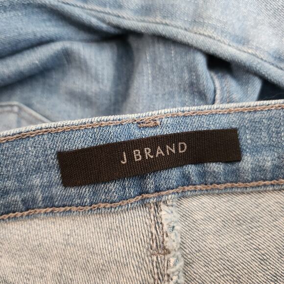 J. Brand Mid Rise Crop Skinny Jeans Women's 30 Eco Wash Denim NWT - Picture 8 of 12